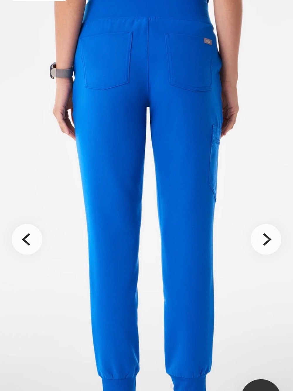 FIGS Women's Royal Blue Jogger Scrub Pants (Used) - Picture 5 of 15
